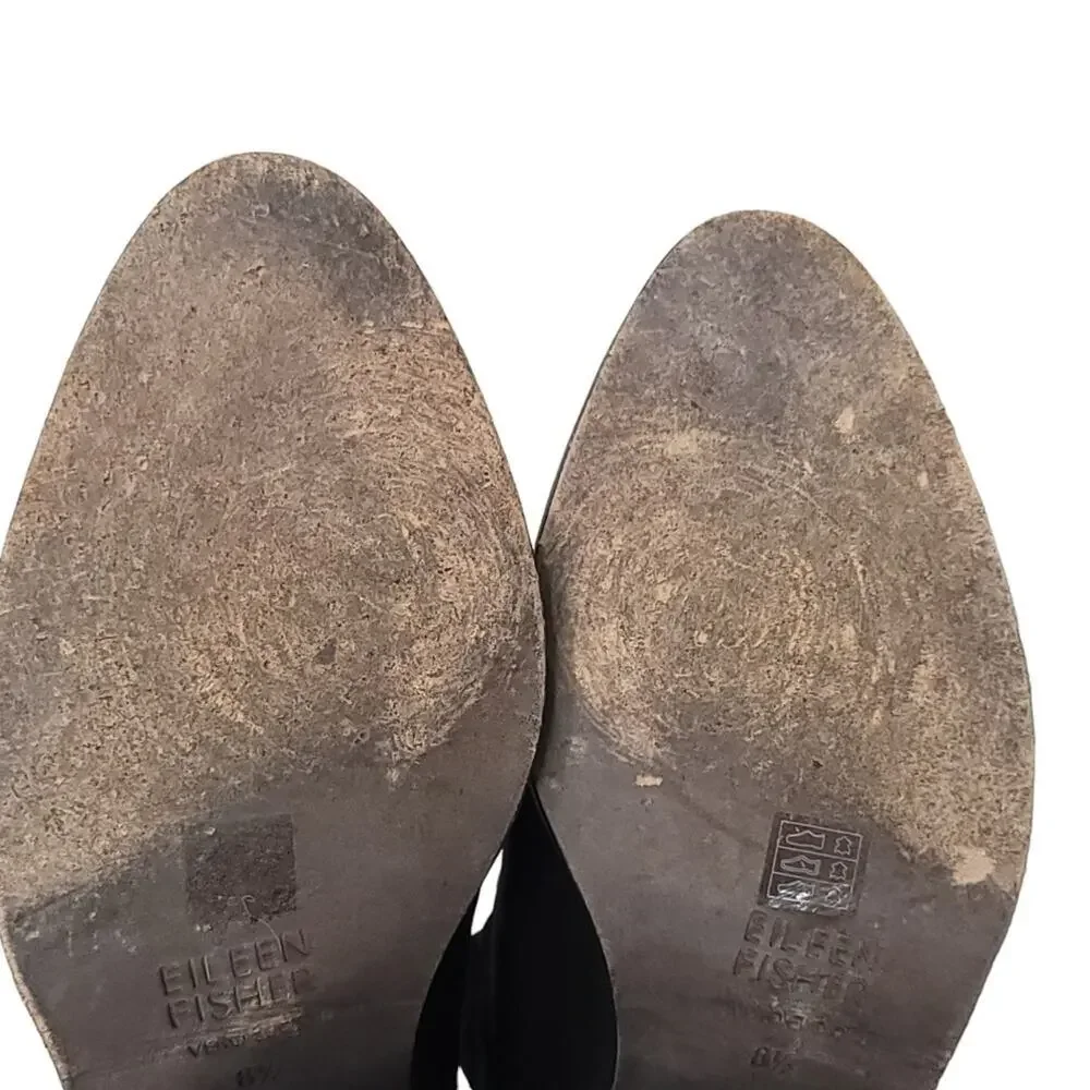 Eileen Fisher heeled Ankle Boot Charlie Lace Up Ankle Booties